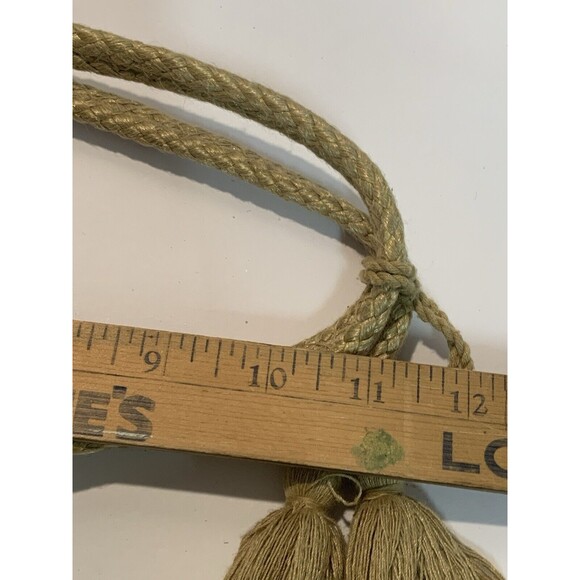 Magid Round Jute Tote Bag Shoulder Handbag Purse Shopper Boho Beach Straw Woven - Picture 11 of 11